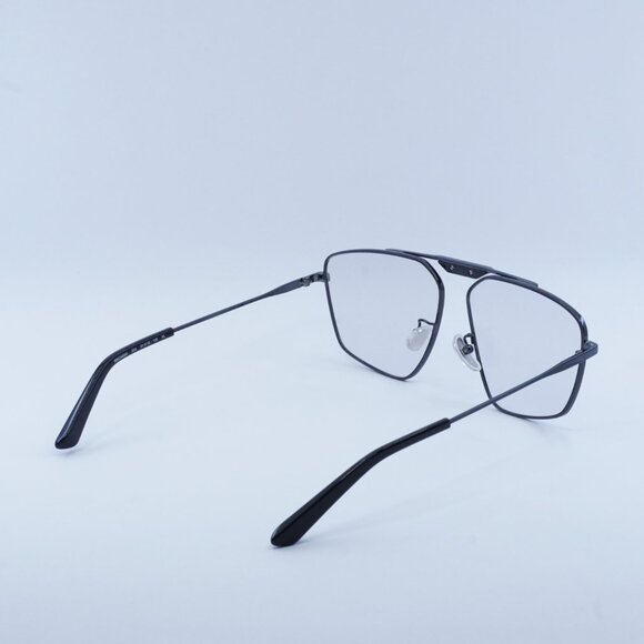 Balenciaga BB0246SA 004 Sunglasses Dark Grey Aviator Frame, Grey Lenses